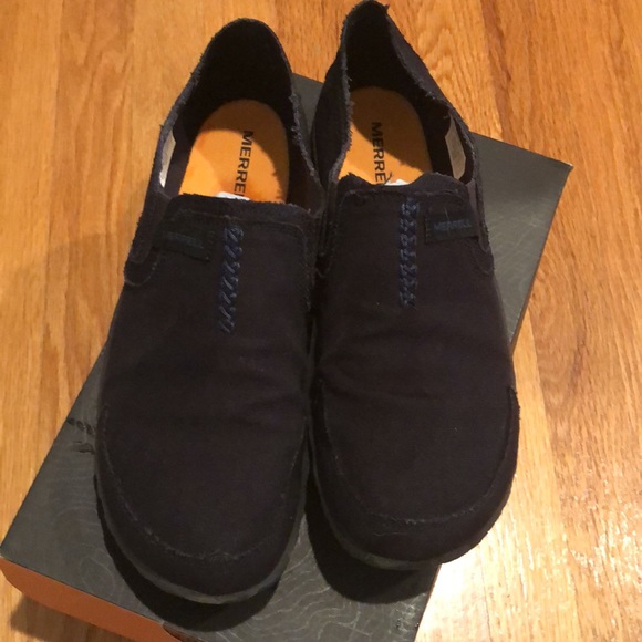 Merrell Black Slippers Summer/Spring/Fall Shoes - Picture 5 of 14